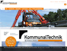 Tablet Screenshot of kommunaltechnik.net